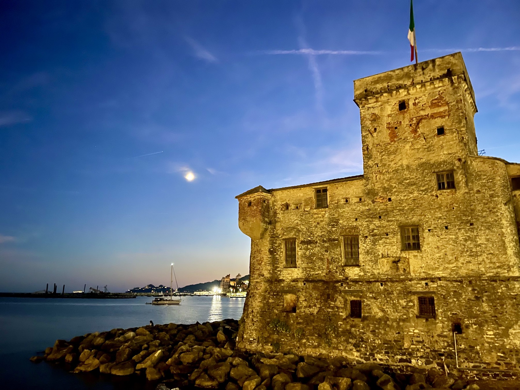 Costa di Rapallo sulla Riviera di Levante