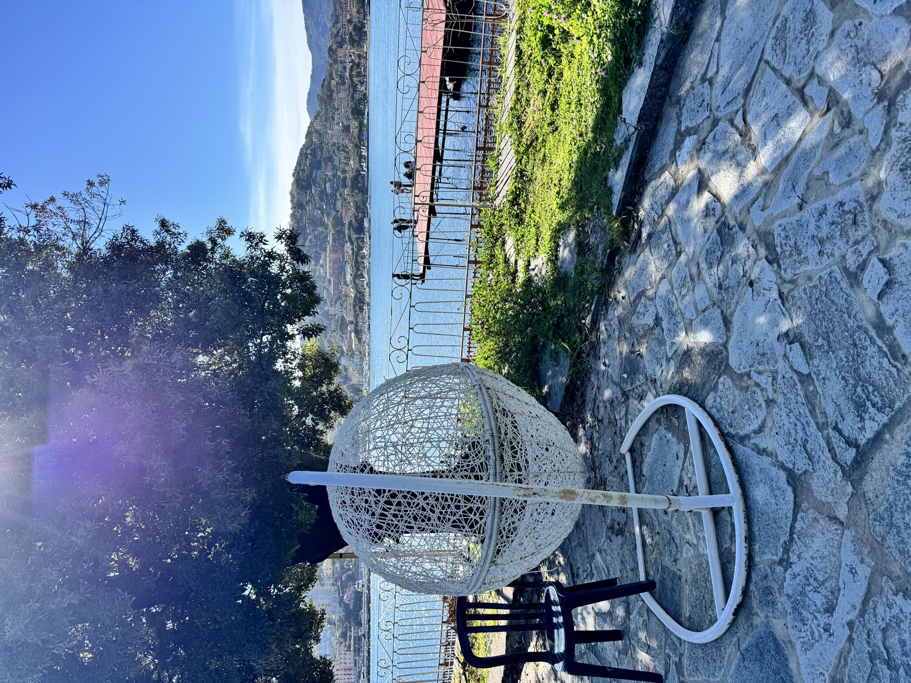 Vista mare a Rapallo durante escursione