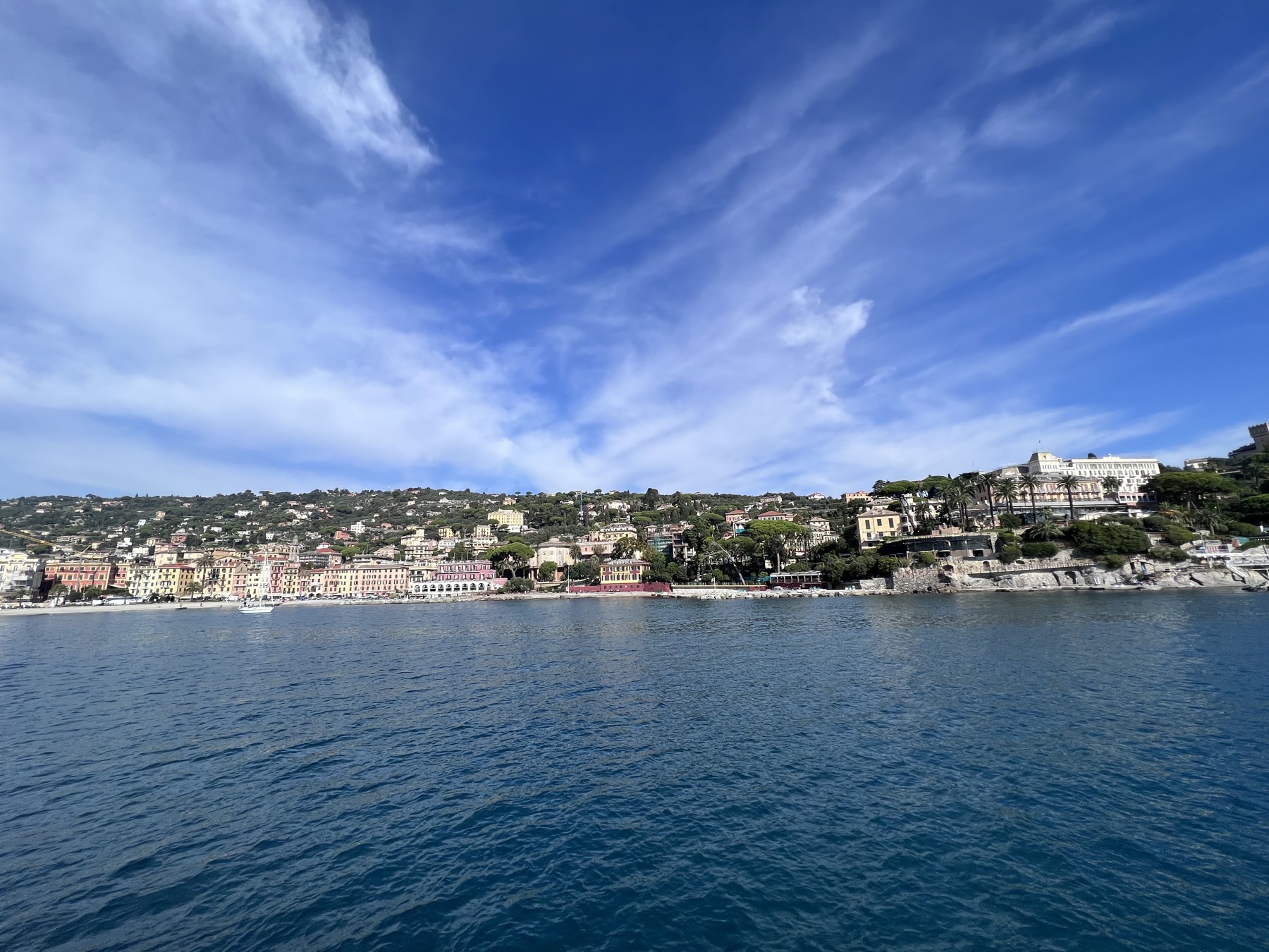Vista costiera di Santa Margherita Ligure